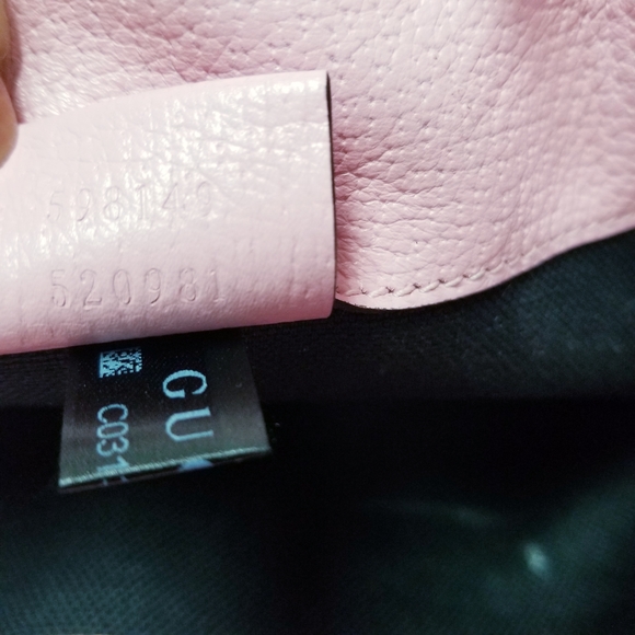 Gucci Pink and Multicolor GG Shoulder Bag - Picture 9 of 9